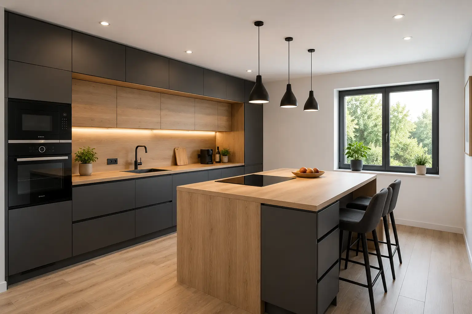 installation de cuisine