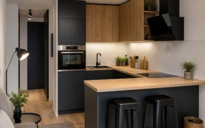 Cuisine petit appartement : contraintes avant le mobilier